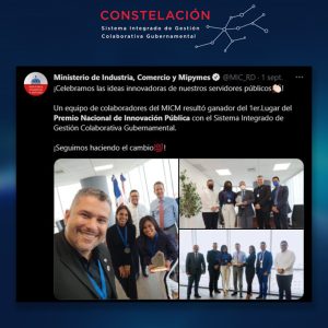 Publicación en Redes del MICM